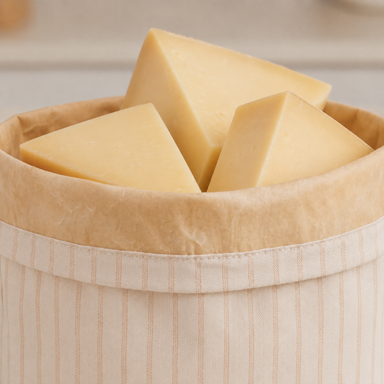 CheeseCloak™ Beeswax Cheese Bag